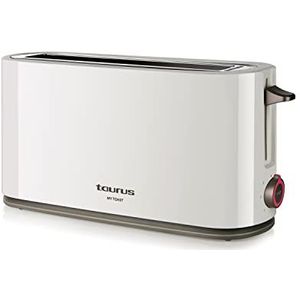 Taurus My Toast broodrooster met lange en extra brede sleuf, kunststof, meerkleurig