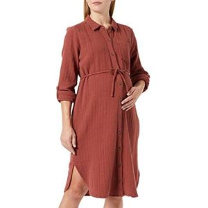 Noppies Onix Nursing Damesjurk met lange mouwen, Henna - P635, 34