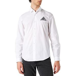 Just Cavalli Elegant werkhemd, 100 wit, 54 heren