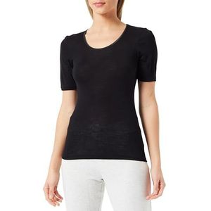 Susa Angora onderhemd voor dames, zwart, XL