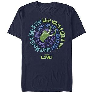Marvel Loki - So Many Times Unisex Crew neck T-Shirt Navy blue S