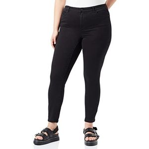 VERO MODA CURVE Dames Jeans, zwart, 52W x 32L