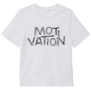 T-shirt met korte mouwen, 0100, 164 cm