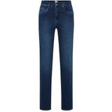 Brax Style.Carola Thermo Denim damesbroek, 24 Used Regular Blue, 26W / 32L