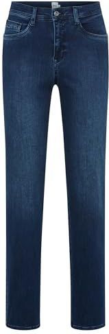 Brax Style.Carola Thermo Denim damesbroek, 24 Used Regular Blue, 26W / 32L