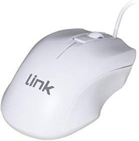 USB-Muis - Wit - Optische Sensor - Voor Notebook of PC