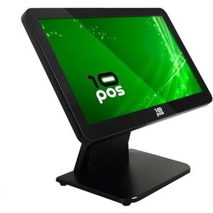 Touchscreen, 39,6 cm (15,6 inch), J4125, 4 GB RAM, 128 GB SSD, Windows 10 – ideaal voor verkooppunten, voorraadbeheer en klantenondersteuning.