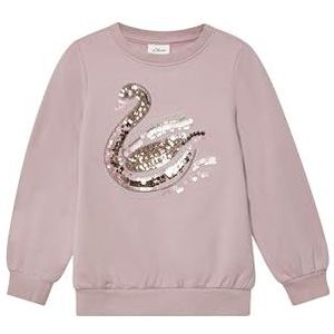 Sweatshirt - Met Ronde Hals - Zachte Geborstelde Sweatstof - Paillettenprint