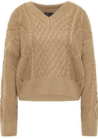 Faina - 11019578 - Gebreide Damestrui - Kameel