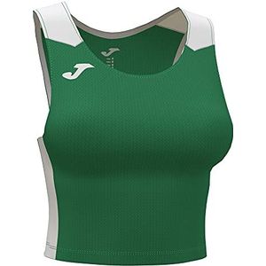 Joma - Record II - Tanktop - Zwart - 90% Polyester 10% Elastaan