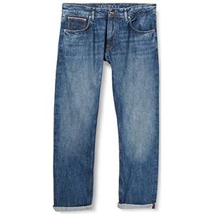 HACKETT LONDON Mens Red Selvedge Pants, 000DENIM, 37