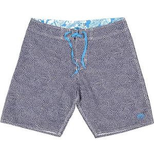 Panareha Heren Boardshorts van Gerecycled Polyester TROPEA Marineblauw (44)