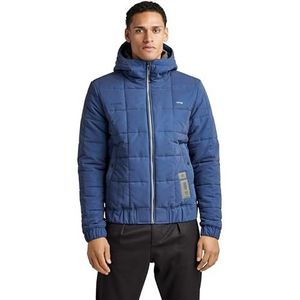 G-STAR Raw Meefic Quilted Jacket voor heren, meerkleurig (Reflective Sea Blue D20126-c550-d531), XS