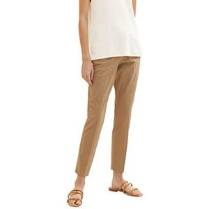 TOM TAILOR Dames 1037500 broek, 28722-Dark Sepia, 34W / 30L, 28722 - Dark Sepia, 34W / 30L