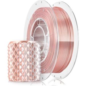 Rose 3D PLA Magic Silk Filament 1,75 mm voor 3D-printers, printmaterialen, licht glanzend, biologisch afbreekbaar, PLA 3D-printerfilament, glamour spoel, 0,3 kg