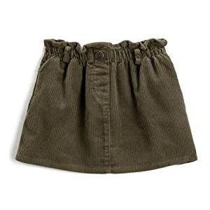 Koton Girl Corduroy Mini Skirt, Khaki (854), 7-8 Jaren