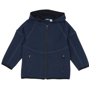Chicco Jas met ritssluiting en capuchon, sweatshirt voor kinderen en jongeren, Donkerblauw, 5 jaar