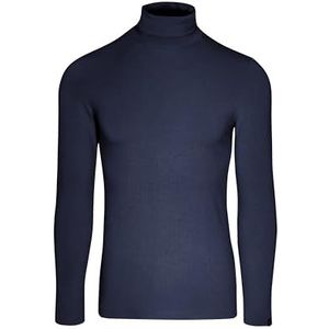Coltrui - Navy - Viscose/Elastaan - Lange Mouwen