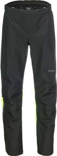 Gore Wear - Glidewheel - Waterdichte Broek - Zwart - Fluorescerend Geel