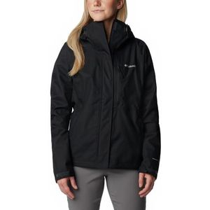 Columbia Women's Hikebound 2 Jacket, Waterproof Rain Jacket, Black, XS