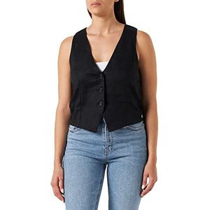 s.Oliver Vest Vrouwen Vest, zwart, 40