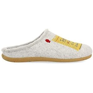 HOT POTATOES Fingas herenpantoffels, grijs, maat 40