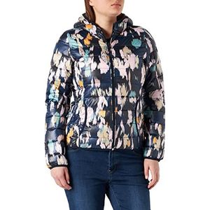 Q/S designed by Dames 510.12.202.16.150.2109526 jas lange mouwen Regular FI, Dark Blue AOP, XL