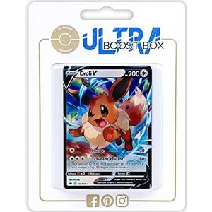 Évoli-V (Eevee V) 108/159 - Ultraboost X Epée et Bouclier 12.5 Zénith Suprême - Doos met 10 Franse Pokemon kaarten