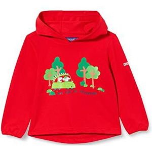 Regatta Peppa Graph Hoody Sweater Uniseks - Volwassen, True Red, 12 mesi