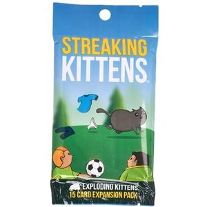 Streaking Kittens di Exploding Kittens Uitbreidingspakket - Kaartspellen voor volwassenen, tieners en kinderen, (Engelse editie)