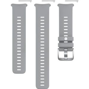 Polar Siliconen armband Vantage V2 22 mm grijs/limoen S-L