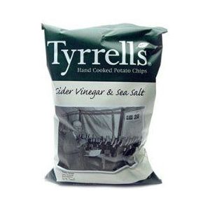 Tyrrells Sea Salt & Cider Vinegar 8X150g