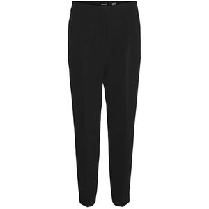 VERO MODA Vmlina Hw Tapered Pant Noos damesbroek, zwart, 34W / 30L