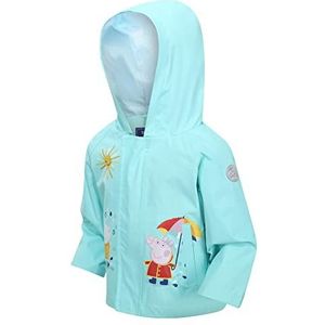 PeppaSummerJacket Peppa Pig waterdichte jas met print voor kinderen. Voorzien van Hydrafort-stof. Geschikt om te wandelen en te wandelen.