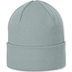 Sterntaler Uniseks beanie voor kinderen Ripps muts, Turquoise melange, 49 cm