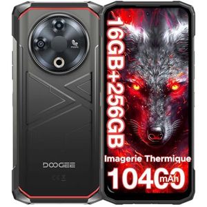 DOOGEE FIRE 6 (Image Thermique - 6,56'' - 6/256GB - 10400mAh) BLACK