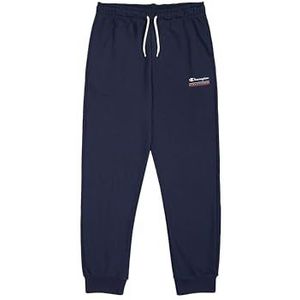 Champion Heren Legacy - Graphic Rib Manchet Broek, Blauw (BS501), M, Blauw (Bs501), M