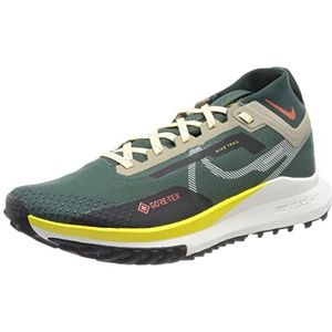Nike React Pegasus Trail 4 GTX Sneakers, heren, Elegant groen Picante Red Pro Green Sail, 49.5 EU
