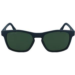 LACOSTE Heren L988S zonnebril, mat groen, één maat, Mat Groen, One Size