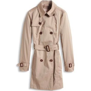 ESPRIT dames trenchcoat mantel katoen 034EE1G006