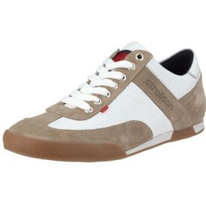 Strellson Rockport IV 62/01/02077, herensneakers, braun earth white822, 47 EU