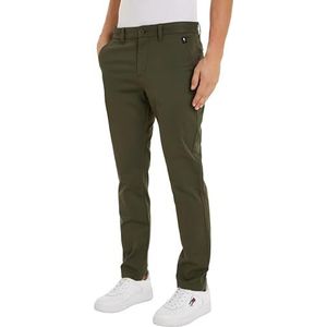 Tommy Jeans TJM Austin lichtgewicht slim fit chino's voor heren, Vermoeidheid Groen, 38W / 34L