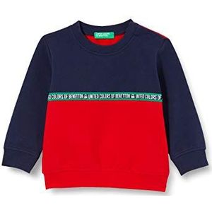 United Colors of Benetton (Z6ERJ) Maglia G/C M/L Sweatshirt met capuchon voor jongens, Pauw 252, 68