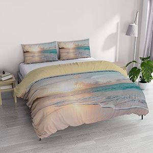 Italian Bed Linen GOODNIGHT Beddengoedset met digitale print, microvezel, Haïti, tweepersoonsbed