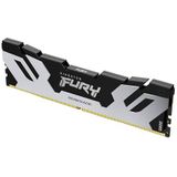Kingston Fury Renegade DDR5 Zilber/Zwart XMP 16GB 7200MT/s CL38 DIMM Gaming Desktopgeheugen - KF572C38RS-16
