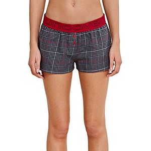 Uncover by Schiesser Dames Slaappagbroek Uncover Woven Shorts