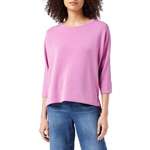 comma Dames 3/4 mouw T-shirt, 449 donkerroze, 32