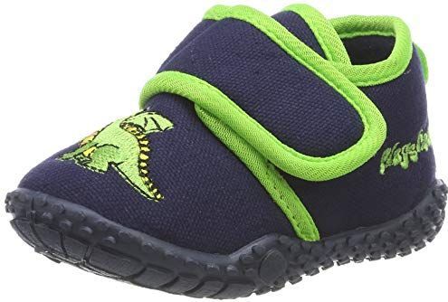 Playshoes - Dragon - Anti-Slip Schoenen - Blauw Marine - Kinderen