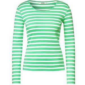 Cecil Dames B318791 shirt met lange mouwen, Smash Green, S, Smash Green, S