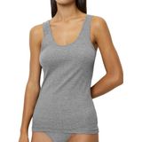 Iconic - Hemd - Nordic Grey Melange - Katoen - Mouwloos